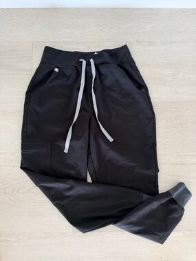 Figs Black Joggers